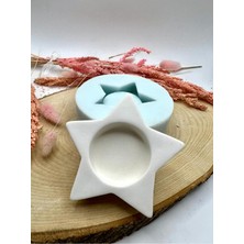 Wammolds Yıldız Mumluk Silikon Kalıp