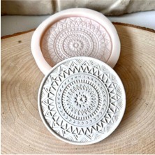 Wammolds Mandala Bardak Altlığı Silikon Kalıp