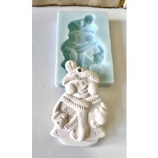 Wammolds Sempatik Kardan Adam Silikon Kalıp Şık Tasarım ve Modern Dekor İçin Kullanım