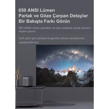 Wanbo TT 650 Ansi Lümen L1 Lisanslı 1080p Linux OS Projeksiyon Cihazı