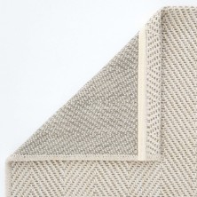 Cool Halı Milano 665 Krem Hasır Dokulu Halı Kilim Salon Mutfak Koridor Kesme Yolluk Dokuma Makine Halısı