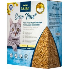 Europine Mısır Peletinden Üretilen  4 mm Topaklanan  Kedi Kumu