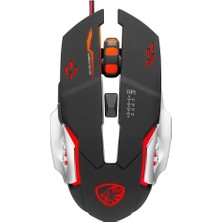 Hytech Hy-X9 Legend Oyuncu Mouse Siyah Led Işıklı