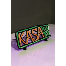 İstasyon Neon Grafik Kasa Neon LED / Desk Lambası / Ödeme Noktası Dekoratif Lamba  / Işıklı Vezne / Ambians Işığı