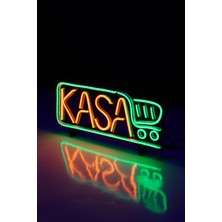 İstasyon Neon Grafik Kasa Neon LED / Desk Lambası / Ödeme Noktası Dekoratif Lamba  / Işıklı Vezne / Ambians Işığı