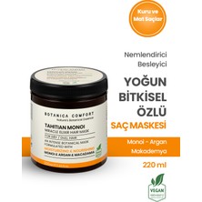 Botanica Comfort Kuru Ve Yıpranmış Saçlar Için Monoi, Argan Ve Makademya Yağ Içerikli Nourishing Saç Maskesi 220 Ml