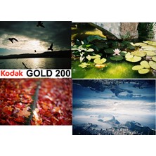 Kodak 35 mm Fotoğraf Filmi Kodak Gold 200 36POZ Analog Renkli Film 4 Adet Kampanya Paket Fiyatı