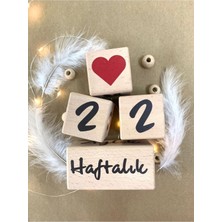 Bianne Atölyesi Bebek Anı Küp Seti Fotoğraf Çekim ve Dekor Için Türkçe