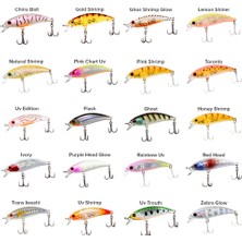 Ryuji Baby Minnow 5 cm 4.5 gr Sinking Lrf Maket Yem