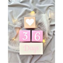 Bianne Atölyesi Bebek Anı Küp Seti Fotoğraf Çekim ve Dekor Için Ingilizce