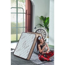 Bera Yatak Deluxe Bej 90x190 Katlanır Yatak, Yer Yatağı, Misafir Yatağı, Kamp Yatağı (Ölçü Seçenekli)