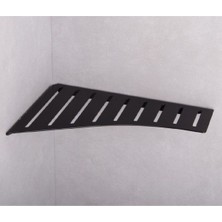 Duş Raf Sistemi Siyah Renk 30X203X305 Mm