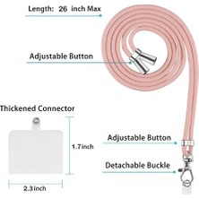 BDT Market Xiaomi Redmi Için Not 13 5g Anti-Scratch Yumuşak Tampon Crossbody Kayış (Yurt Dışından)
