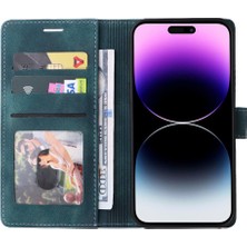 BDT Market Iphone 15 Pro Max Flip Kapak Için Flip Case Basit Iş Deri Kılıf (Yurt Dışından)