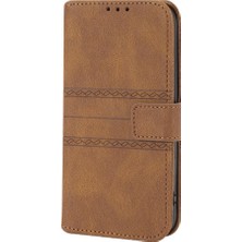 BDT Market Iphone 15 Için Flip Case Cüzdan Kılıf Darbeye Koruyucu Pu Deri (Yurt Dışından)