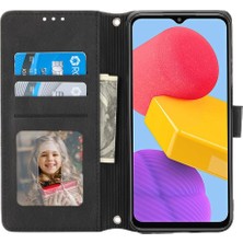 BDT Market Samsung Galaxy M13 4g Manyetik Kapatma Cüzdan Kılıf Pu Için Flip Case (Yurt Dışından)