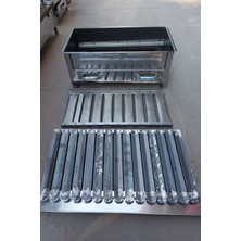 (5-7 KİŞİLİK) 50x28cm Lik El Yapımı Özel Imalat Köfte Tavuk Mangalı (BARBEKÜ IÇİNE UYGUNDUR)