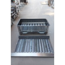 (5-7 KİŞİLİK) 50x28cm Lik El Yapımı Özel Imalat Köfte Tavuk Mangalı (BARBEKÜ IÇİNE UYGUNDUR)