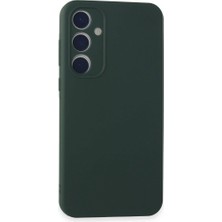 Newface Samsung Galaxy A15 4g Kılıf First Silikon - Koyu Yeşil
