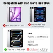 AktarMobile iPad Pro 13 M4 2024 Uyumlu Ekran Koruyucu Nano Kırılmaz Esnek Üstün Koruma