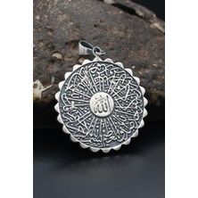 Prestige Gümüş Ihlas Suresi Kolye Ucu 925 Ayar Gümüş