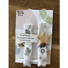 Asu Baby&kids Traveller Dino  Pamuk Emzik Askısı