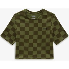 Vans Checker Crew Crop Ii.- T-Shirt