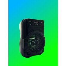 Willit Mini Işıklı Kablosuz Taşınabilir Hoparlör Bluetooth Wireless Hoparlör USB Fm Sd Kart Okuyuculu