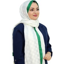 Elit Hint Ipek Dama Monogram Şal EŞ5304-9