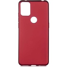 Canpay Alcatel 3x 2020 Uyumlu Kılıf Soft Flexible Matte Silicone, Ultra Esnek Ultra Ince Ultra Koruyucu Pürüzsüz Mat Silikon