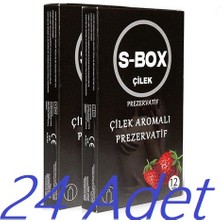 S-Box Çilekli Prezervatif  12 X 2 Paket