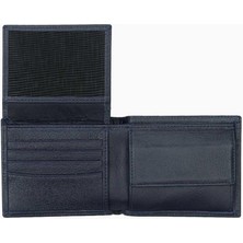 Damy Hakiki Deri RFID Korumalı Erkek Cüzdan 1301 - Lacivert