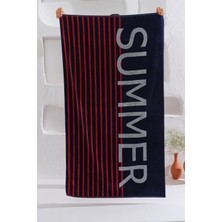 Homelover %100 Pamuk Kadife Plaj Deniz Havlusu 90X160