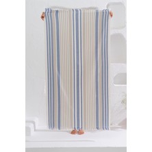 Homelover %100 Pamuk Peştemal Püskül Detay Plaj Deniz Havlusu 90X160