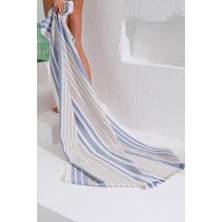 Homelover %100 Pamuk Peştemal Püskül Detay Plaj Deniz Havlusu 90X160