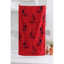 Homelover %100 Pamuk Kadife Plaj Deniz Havlusu 90X160