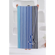 Homelover %100 Pamuk Plaj Deniz Havlusu Çizgili Beach 75X150