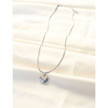 Sinerji Shop 316L Çelik Gümüş Renk Kalp Kolye TJ-BKO8509