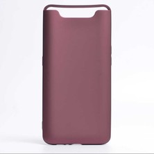 Canpay Samsung Galaxy A80 Uyumlu Kılıf Soft Flexible Matte Silicone, Ultra Esnek Ultra Ince Ultra Koruyucu Pürüzsüz Mat Silikon