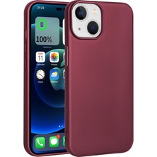 Canpay Apple iPhone 15 Plus Uyumlu Kılıf Soft Flexible Matte Silicone, Ultra Esnek Ultra Ince Ultra Koruyucu Pürüzsüz Mat Silikon