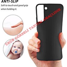 Canpay Samsung Galaxy S22 Plus Uyumlu Kılıf Soft Flexible Matte Silicone, Ultra Esnek Ultra Ince Ultra Koruyucu Pürüzsüz Mat Silikon