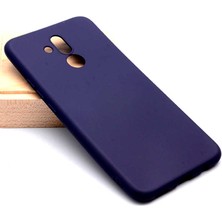 Canpay Huawei Mate 20 Lite Uyumlu Kılıf Soft Flexible Matte Silicone, Ultra Esnek Ultra Ince Ultra Koruyucu Pürüzsüz Mat Silikon