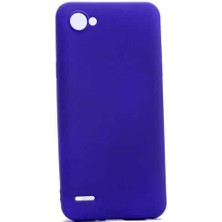 Canpay Lg Q6 Uyumlu Kılıf Soft Flexible Matte Silicone, Ultra Esnek Ultra Ince Ultra Koruyucu Pürüzsüz Mat Silikon