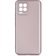 Canpay Realme 8 Pro Uyumlu Kılıf Soft Flexible Matte Silicone, Ultra Esnek Ultra Ince Ultra Koruyucu Pürüzsüz Mat Silikon