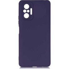 Canpay Xiaomi Redmi Note 10 Pro Uyumlu Kılıf Soft Flexible Matte Silicone, Ultra Esnek Ultra Ince Ultra Koruyucu Pürüzsüz Mat Silikon