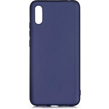 Canpay Xiaomi Redmi 9A Uyumlu Kılıf Soft Flexible Matte Silicone, Ultra Esnek Ultra Ince Ultra Koruyucu Pürüzsüz Mat Silikon