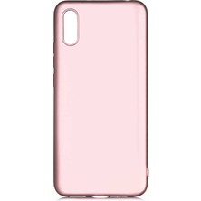 Canpay Xiaomi Redmi 9A Uyumlu Kılıf Soft Flexible Matte Silicone, Ultra Esnek Ultra Ince Ultra Koruyucu Pürüzsüz Mat Silikon