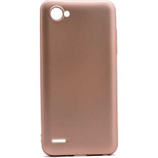 Canpay Lg Q6 Uyumlu Kılıf Soft Flexible Matte Silicone, Ultra Esnek Ultra Ince Ultra Koruyucu Pürüzsüz Mat Silikon