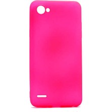 Canpay Lg Q6 Uyumlu Kılıf Soft Flexible Matte Silicone, Ultra Esnek Ultra Ince Ultra Koruyucu Pürüzsüz Mat Silikon