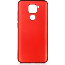 Canpay Xiaomi Redmi Note 9 Uyumlu Kılıf Soft Flexible Matte Silicone, Ultra Esnek Ultra Ince Ultra Koruyucu Pürüzsüz Mat Silikon